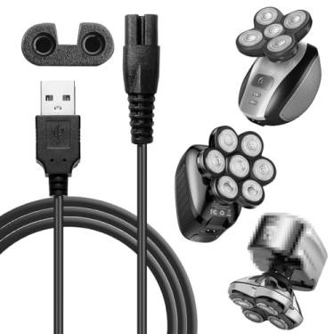 Imagem de VRMETA Cabo Carregador Universal Para Barbeador Elétrico E Cabeça De Caveira Grátis, Várias Marcas Usb