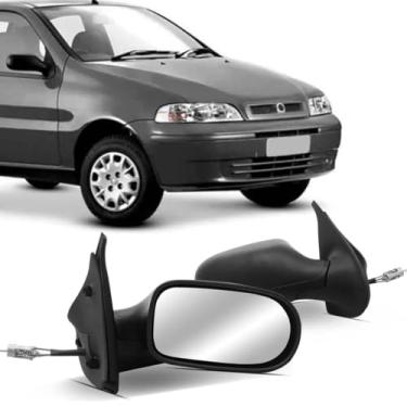 Imagem de Retrovisor Palio Strada 2004 A 2007 2 Portas Controle