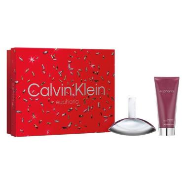 Imagem de Kit Calvin Klein Euphoria Edp Perfume Fem 50Ml E Loção 100Ml