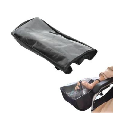 Imagem de LITEMATIRA Capa Protetora Para Joystick De Cadeira Rodas Elétrica Idosos Com Deficiência - Painel Controle Braço Elétrica, Protetor Pvc, À Prova D'Água, Evita Chuva E Neve