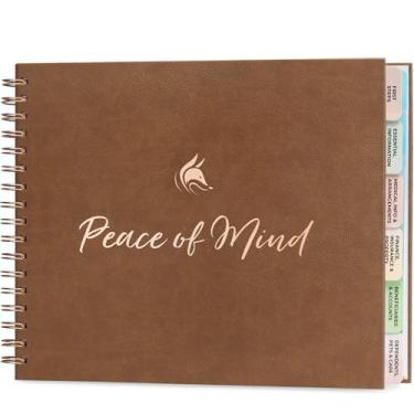 Imagem de Agenda CF "Peace of Mind" (marrom, menor que A4 (26,7 cm x 23 cm))
