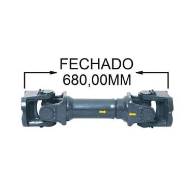 Imagem de Cardan Completo Entre Eixo 680Mm Mercedes L 2638 Lk 2638
