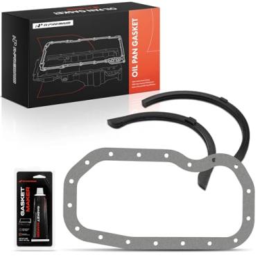 Imagem de A-Premium Conjunto de juntas de cárter de óleo de motor 2,3L 2,6L, compatível com Honda Passport 1994-1996 e Isuzu Amigo 1989-1994, Pickup 1986-1995, Rodeo 1991-1997, Trooper 1986-1991