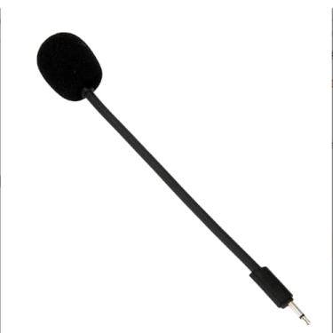 Imagem de Microfone de jogo de substituição compatível com JBL Quantum 100 (Q100) fone de ouvido para jogos em PC/Xbox/PS/Switch/MAC, microfone boom destacável de 2,5 mm