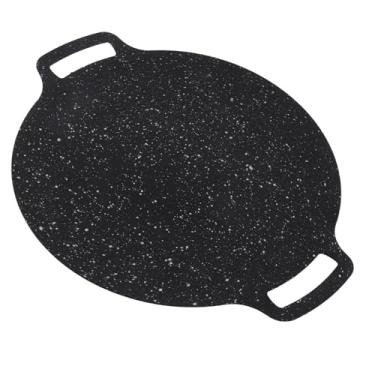 Imagem de Generic Placa de Grelha Coreana Resistente a Altas Temperaturas Maifan Pedra para Churrasco para Uso Externo (34cm)