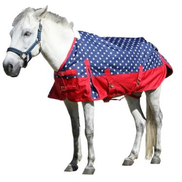 Imagem de LEAFOREST 1200 Denier Mini Tapete Shetland Impermeável Tapete de Pônei Tapete de Foal Tapete de Participação (sem Enchimento) Estrela 48IN