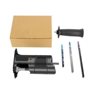 Imagem de Adaptador De Serra Recíproca Para Furadeira Elétrica Portátil, Cortado
