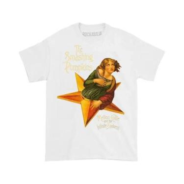 Imagem de Camiseta Unissex Clássica De Música Rock Smashing Pumpkins, Manga Curt