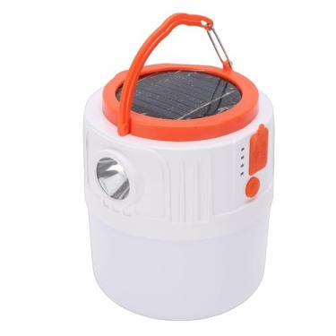 Imagem de SPYMINNPOO Luz de Acampamento Solar, Lanterna Portátil Recarregável de Usb Com Controle Remoto Lâmpada Led Portátil para Acampamento Caminhadas Atividades de Emergência