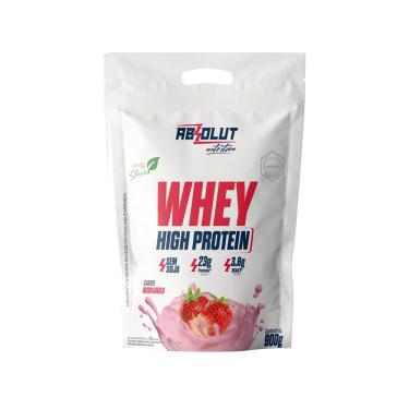 Imagem de Whey High Protein Morango  900g – Absolut Nutrition