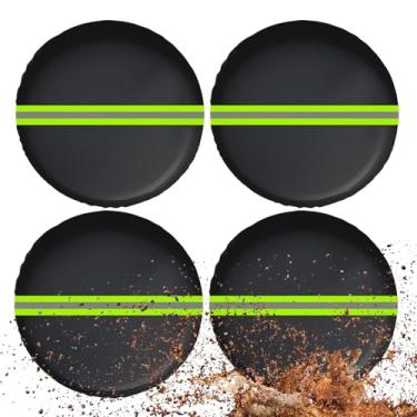 Imagem de Capa Para Pneu De Reserva - Proteção Refletora Impermeável E Antivento Para Rodas - Capa De Pneu Com Proteção Contra Neve E Chuva | Para Autocaravana Camiões SUV Berlina E Furgoneta