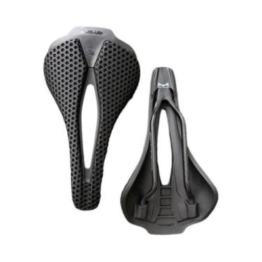 Imagem de Selim De Bicicleta Super Leve 120g RYET Impresso Em 3D Em Carbono Para