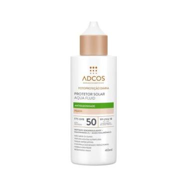 Imagem de Protetor Solar Adcos 40ml Fps50 Antioleosidade Peach