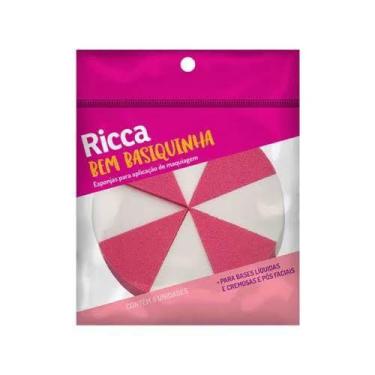 Imagem de Esponja Para Maquiagem Edge Fracionada Ricca 1839 - BELLIZ COMPANY