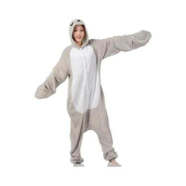 Imagem de Fantasia De Cosplay Kigurumi Para Adultos Em Formato De Animais: Leão,