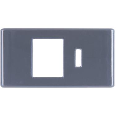 Imagem de Módulo Tampo para Tomada RJ Tramontina Grafite Tramontina