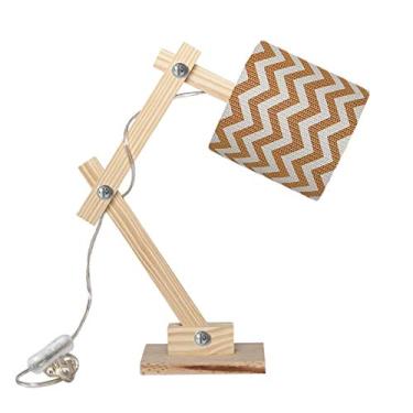 Imagem de Luminaria Articulada Carambola Chevron Marrom