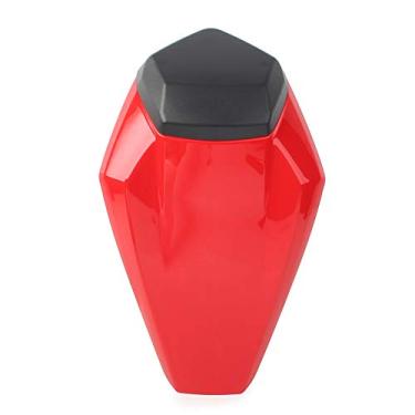 Imagem de Capa de assento traseiro de motocicleta carenagem capota traseira de passageiro cauda ABS capa de extremidade apto para Kawasaki Ninja ZX10R ZX-10R 2016-2018 (vermelho)