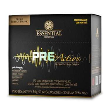 Imagem de Pre-Action Energy Drink 27G (540G) 20 Unidades Essential - Essential N