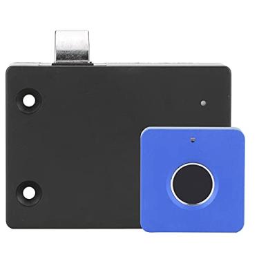 Imagem de Fechaduras de Porta Com Impressão Digital, Fechadura Com Impressão Digital Fechadura de Porta Com Impressão Digital Com Energia Móvel USB Externa Reconhecimento de Semicondutor