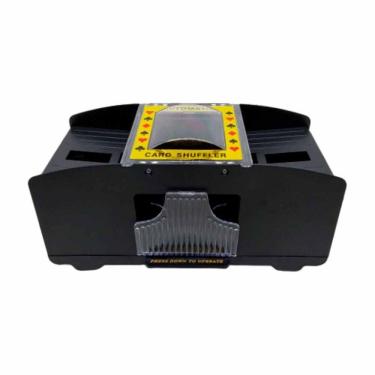 Imagem de Embaralhador Automático Misturador De Cartas Bralho A Pilha
