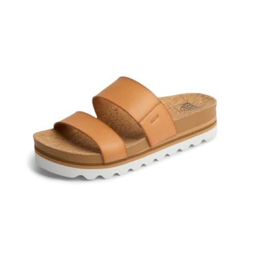Imagem de REEF Sandália feminina Cushion Vista Hi Platform, Natural, 41