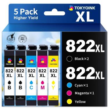 Imagem de Cartuchos de tinta TOKYOINK 822XL remanufaturados para Epson 822XL