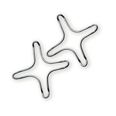 Imagem de Kit 2 Peças Redutor De Grelha Inox Para Fogão Ghidini