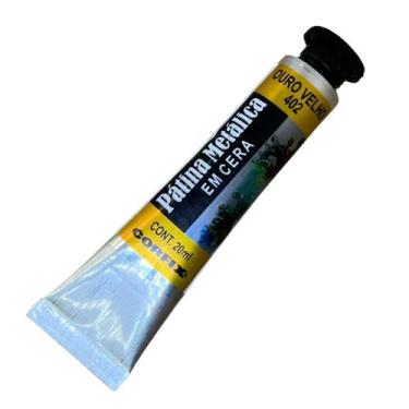 Imagem de Pasta Metálica Goldfix 20ml Corfix Ouro Velho 402, 402 - OURO VELHO