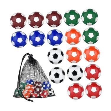 Imagem de YIJU Bolas de foosball Substituição Mini mesa de tabela de bolas de futebol de tabela de futebol para jogo oficial de mesa, Option D, 3.2 Cm