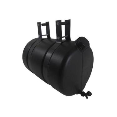 Imagem de Corote Barrica Agua Caminhão 15 Litros Preto Com Suporte - Bepo