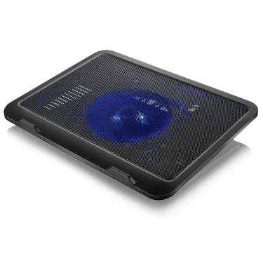 Imagem de Suporte para Notebook, Multilaser, com cooler, Azul, AC263