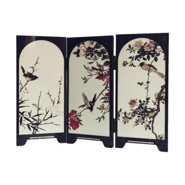 Imagem de WeiLaiKeQi Tela Divisória de 3 Painéis para Feng Shui em Ambientes, Estilo B