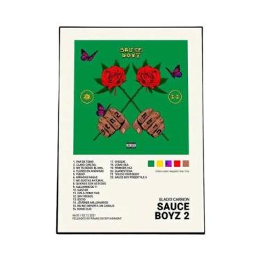 Imagem de Nordic Pop Rapper Quevedo Álbum Cartaz Lona Arte Da Parede Para Decora