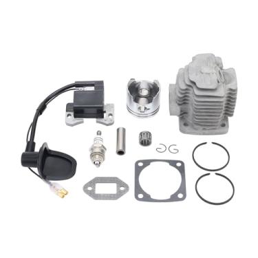 Imagem de GOOFIT Kit de extremidade superior de cilindro de furo grande de 44 mm para 2 tempos 47cc 49cc Mini Quad Pocket Bike Chain Saw