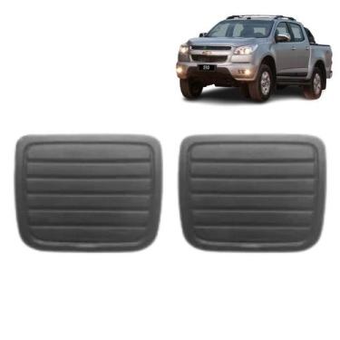 Imagem de Kit Capa Pedal Embreagem E Freio Nova S-10 2012 Em Diante - MIL PECAS