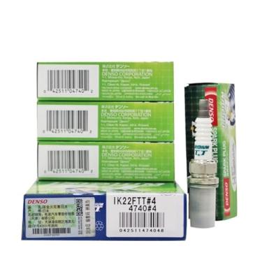 Imagem de Compatível com Iridium Platinum Compatível com vela de ignição IK22FTT 4740 É adequado compatível com o bico fosco Harvard Touguan Passat Oe 06H905601A(Rear 2Pcs)