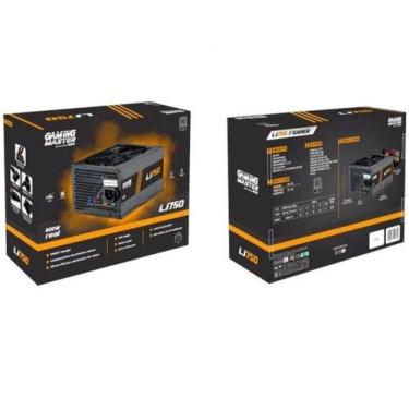 Imagem de Fonte ATX Gamer 600W 80 Plus Silver - LJ750 - KMEX