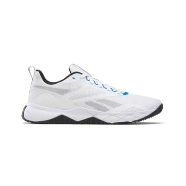 Imagem de Reebok Tênis masculino Nfx Trainer, Branco Preto Optimum Blue, 41