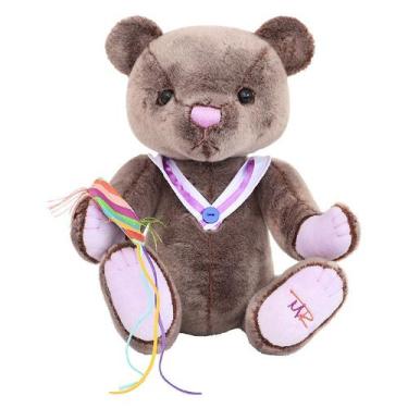 Imagem de Desenho de boneca de pelúcia de pelúcia com ursinho de pelúcia 28 cm c