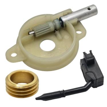 Imagem de RUURUU Engrenagem sem-fim de bomba de óleo para motosserra Husqvarna 36 41 136 137 141 142 e Jonsered 2036 2040 - OEM 545 03 68-01 530 02 98-33