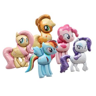 Imagem de Conjunto de balões My Little Pony Foil x5 Pinkie Pie Rainbow Dash