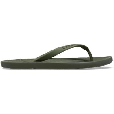 Imagem de Crocs Chinelo adulto unissex, Verde militar, 41