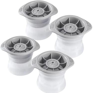 Imagem de Forma de Gelo Redonda para Drinks Esfera Grande de Gelo para Whisky Gin Vodka e Coquetéis Ideal para Bar (4)