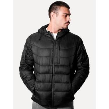 Imagem de Jaqueta Puffer Victory Eagle Nylon Hoodie Masculina-Masculino