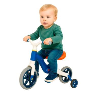 Imagem de Bicicleta Infantil De Equilíbrio 2 Em 1 Com Rodinhas Removíveis