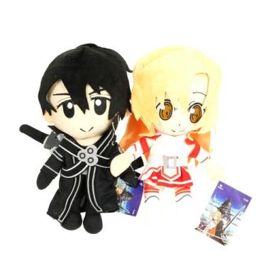 Imagem de Boneca de pelúcia Swords Art Online Kiritos 30cm - yiweisai