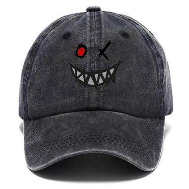 Imagem de Boné de beisebol Evils Smileys Anime Summer Trucker para homens - Yiwe