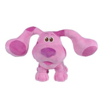 Imagem de Boneca de brinquedo de pelúcia Blue Clues Pink Dog 20cm - yiweisai