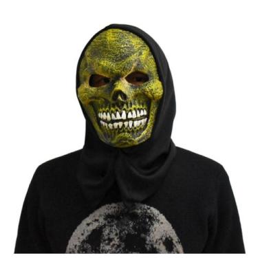 Imagem de Máscara de cosplay Greens Skulls Halloween Carnival Easter M - yiweisa